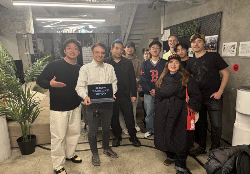 The Takeoff Tokyo team counting down to the event
